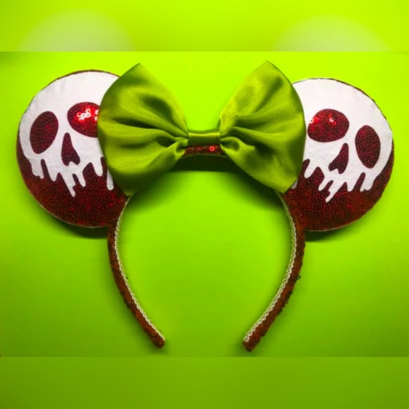 None Accessories - Disney Inspired Evil Queen Ears/Headpiece Glow in the Dark